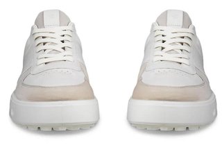 Ecco Ecco Street 720 zapatos de golf para hombre, grava/blanco/verde bahía