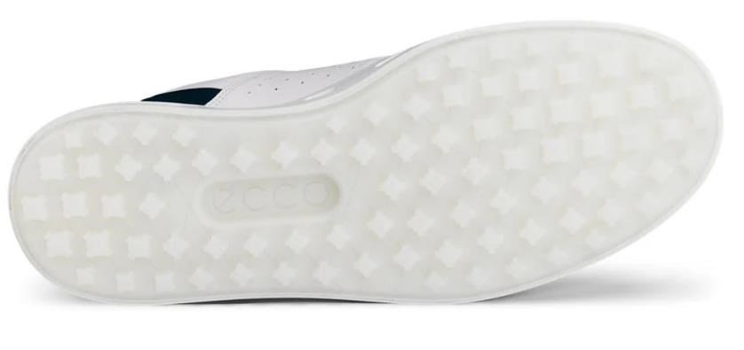 Ecco Ecco Street 720 zapatos de golf para hombre, grava/blanco/verde bahía