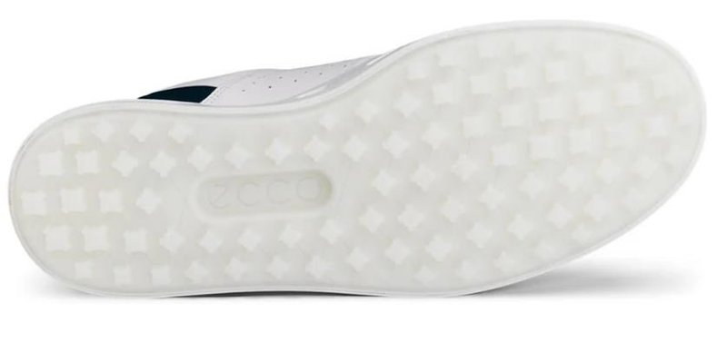 Ecco Ecco Street 720 zapatos de golf para hombre, grava/blanco/verde bahía