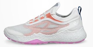 Ecco Biom H5 zapatillas de golf mujer, blanco/coral quemado