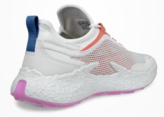 Ecco Biom H5 zapatillas de golf mujer, blanco/coral quemado