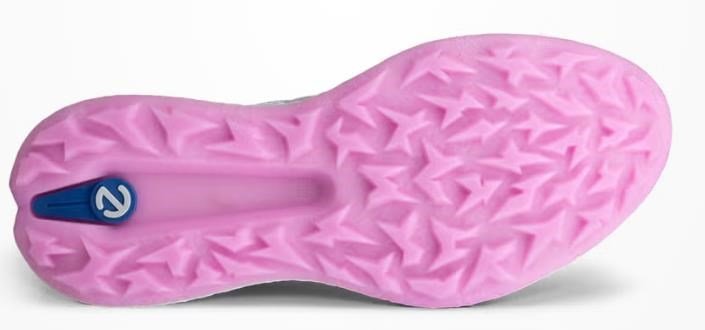 Ecco Biom H5 zapatillas de golf mujer, blanco/coral quemado