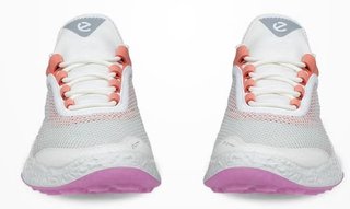 Ecco Biom H5 zapatillas de golf mujer, blanco/coral quemado