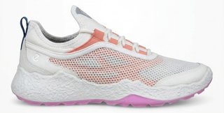 Ecco Biom H5 zapatillas de golf mujer, blanco/coral quemado