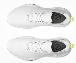 Ecco Biom H5 zapatillas de golf para mujer, blanco/lavanda