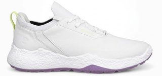 Ecco Biom H5 zapatillas de golf para mujer, blanco/lavanda