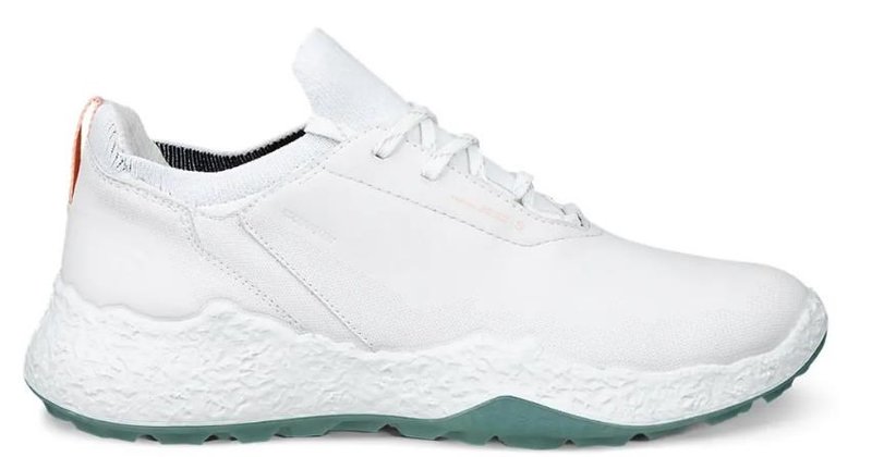 Ecco Biom H5 zapatos de golf mujer, blanco/verde sedum