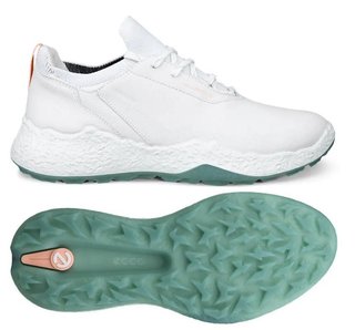 Ecco Biom H5 zapatos de golf mujer, blanco/verde sedum