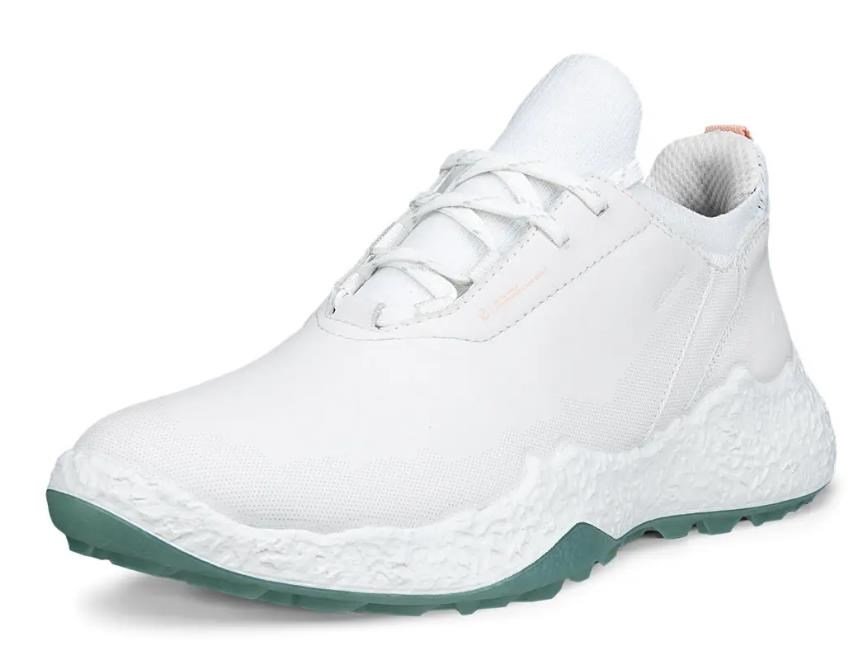 Ecco Biom H5 zapatos de golf mujer, blanco/verde sedum
