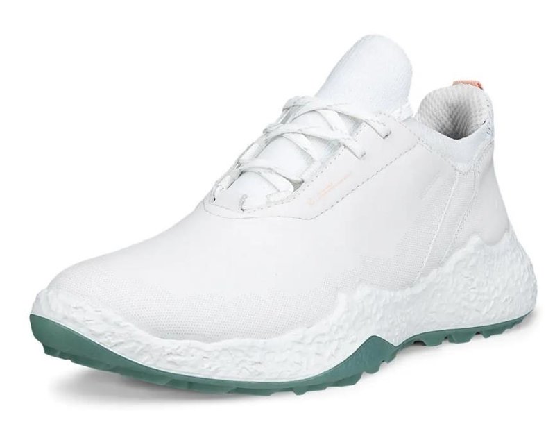 Ecco Biom H5 zapatos de golf mujer, blanco/verde sedum