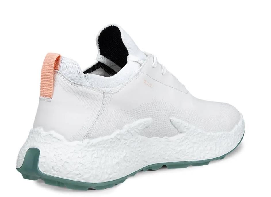 Ecco Biom H5 zapatos de golf mujer, blanco/verde sedum