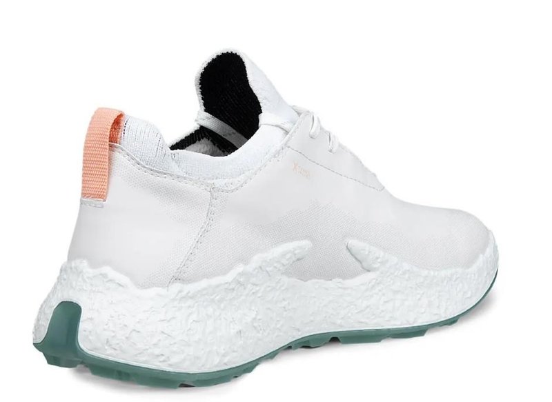 Ecco Biom H5 zapatos de golf mujer, blanco/verde sedum