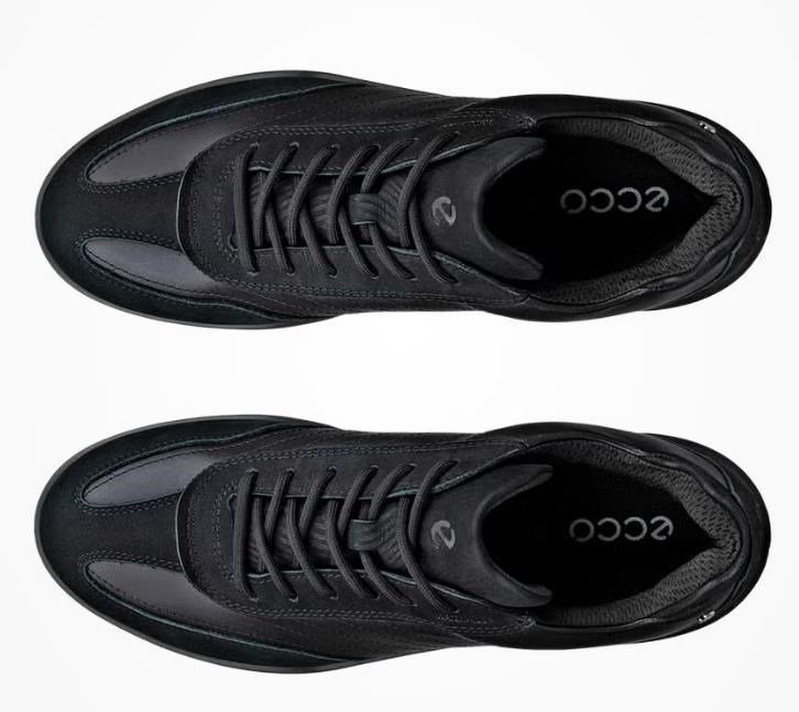 Ecco Street Vibe zapatillas de golf para mujer, negro
