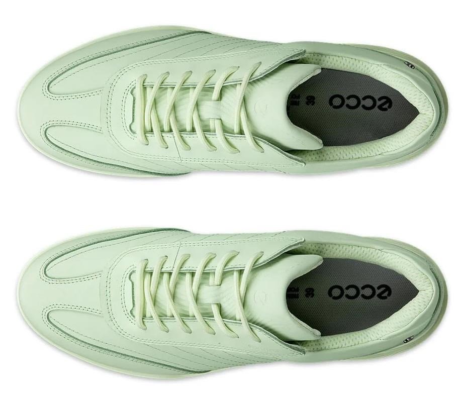 Ecco Street Vibe zapatos de golf para mujer, lima crema