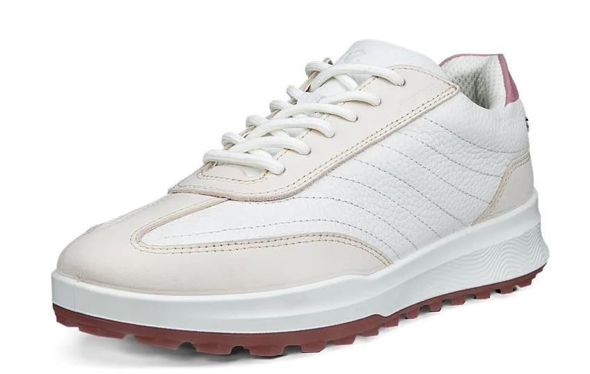 Ecco Street Vibe zapatillas de golf mujer, limestone/white/blush