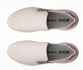 Ecco Street Vibe zapatos de golf para mujer, limestone/blush