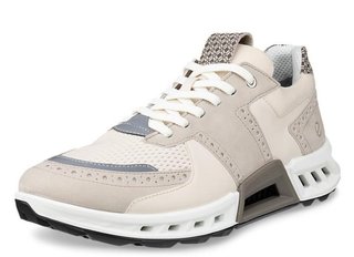 Ecco Biom C4 zapatos de golf para hombre, pure cashmere/limestone/dark clay