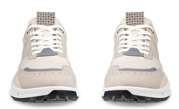 Ecco Biom C4 zapatos de golf para hombre, pure cashmere/limestone/dark clay