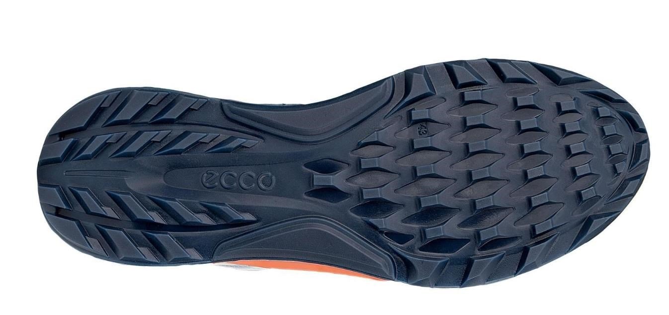 Ecco Biom C4 zapatos de golf para hombre, azul federal/blanco/coral quemado