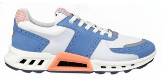 Ecco Biom C4 zapatos de golf para hombre, azul federal/blanco/coral quemado
