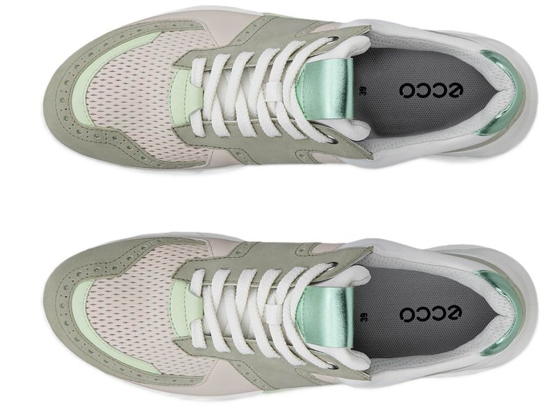 Ecco Ecco Biom C4 zapatillas de golf mujer, tea/limestone/matcha metallic