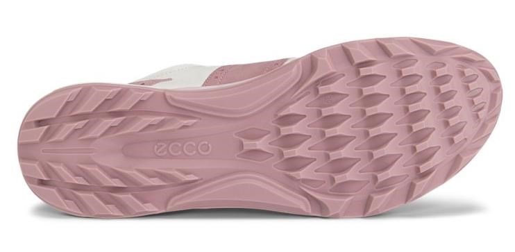 Ecco Biom C4 zapatillas de golf de mujer, blush/blanco/old rose metallic