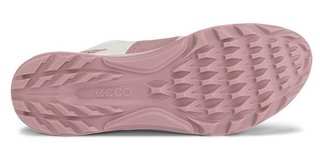 Ecco Biom C4 zapatillas de golf de mujer, blush/blanco/old rose metallic