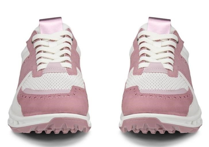 Ecco Biom C4 zapatillas de golf de mujer, blush/blanco/old rose metallic