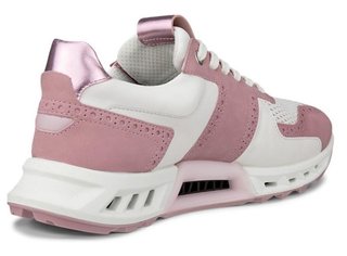 Ecco Biom C4 zapatillas de golf de mujer, blush/blanco/old rose metallic