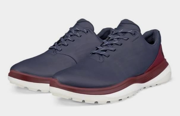 Ecco LT1 zapatos de golf para hombre, azul marino