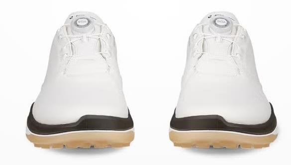 Ecco LT1 BOA zapatos de golf para hombre, blanco/tarmac