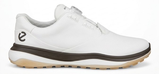 Ecco LT1 BOA zapatos de golf para hombre, blanco/tarmac