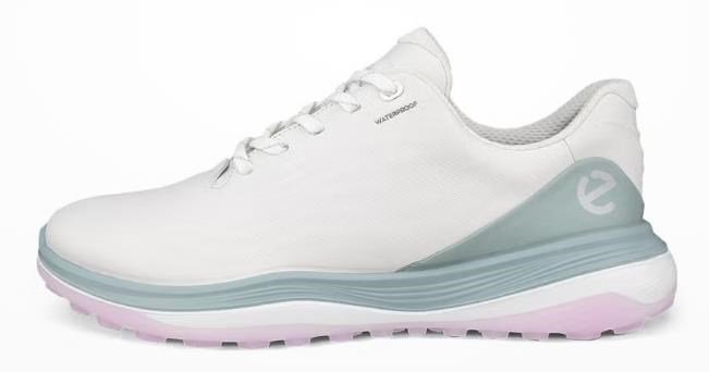 Ecco LT1 zapatos de golf mujer, blanco