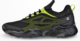 Ecco Biom H5 zapatos de golf para hombre, negro/lima punch