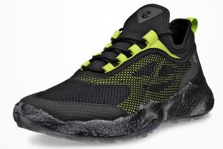 Ecco Biom H5 zapatos de golf para hombre, negro/lima punch