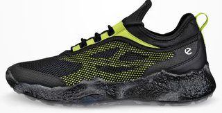 Ecco Biom H5 zapatos de golf para hombre, negro/lima punch