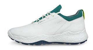 Ecco Biom H5 zapatos de golf para hombre, blanco/baygreen