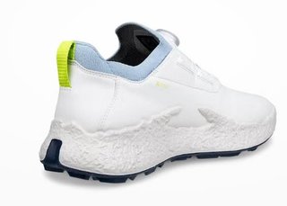 Ecco Biom H5 BOA zapatos de golf para hombre, blanco/azul polvoriento