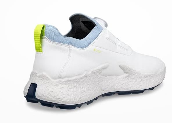 Ecco Biom H5 BOA zapatos de golf para hombre, blanco/azul polvoriento
