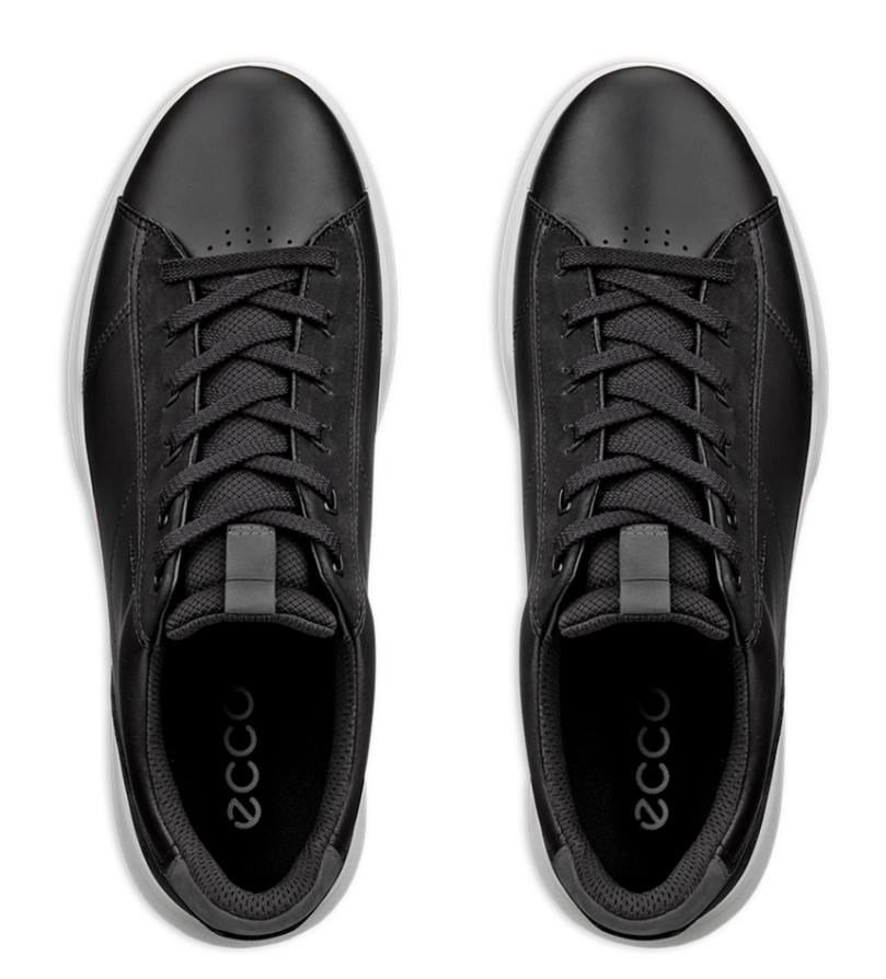 Ecco Street Vibe zapatos de golf para hombre, negros