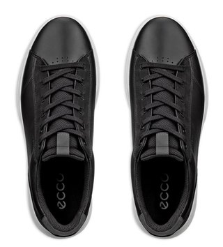 Ecco Street Vibe zapatos de golf para hombre, negros