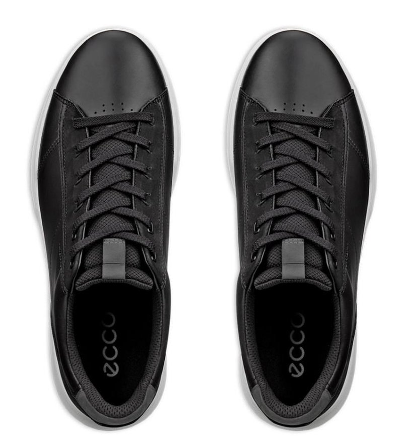 Ecco Street Vibe zapatos de golf para hombre, negros