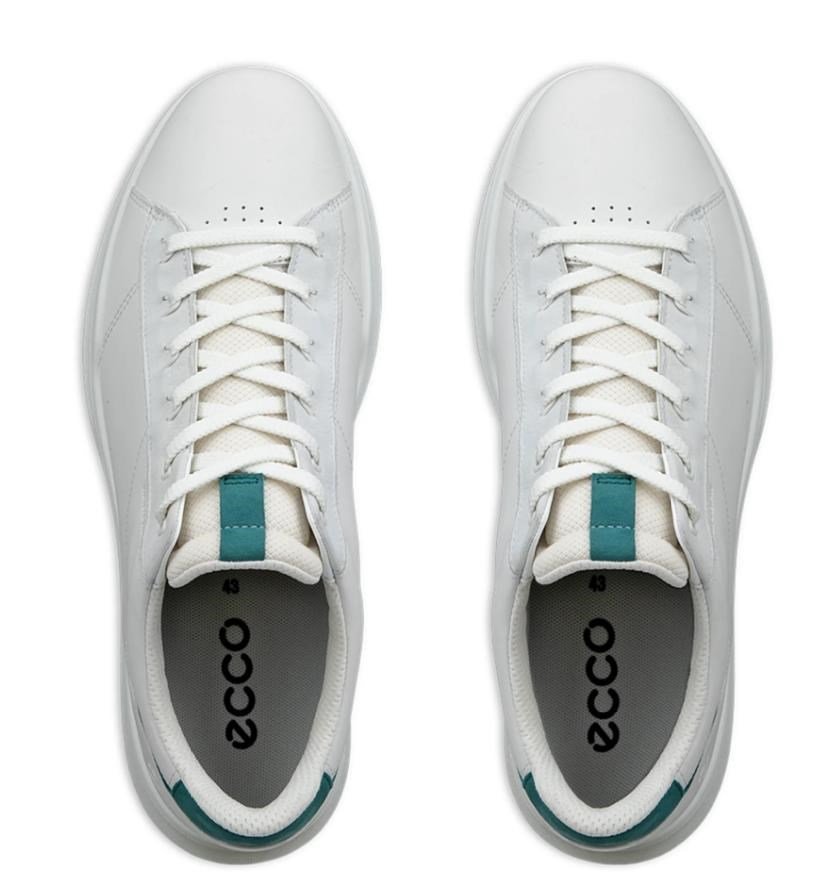 Ecco Street Vibe zapatos de golf para hombre, blancos