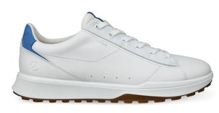 Ecco Street Vibe zapatos de golf para hombre, blanco/azul federal