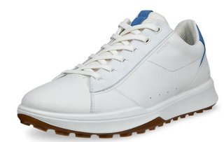 Ecco Street Vibe zapatos de golf para hombre, blanco/azul federal