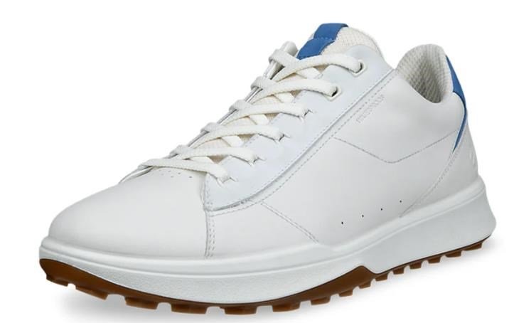 Ecco Street Vibe zapatos de golf para hombre, blanco/azul federal