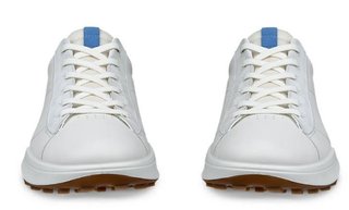 Ecco Street Vibe zapatos de golf para hombre, blanco/azul federal