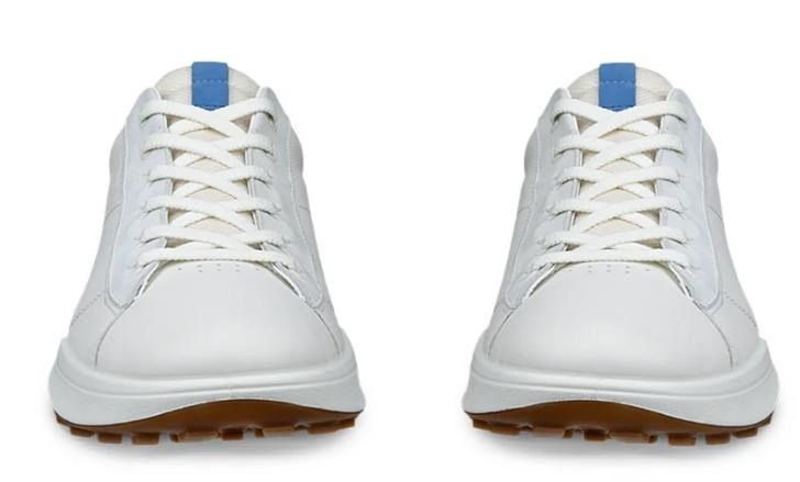 Ecco Street Vibe zapatos de golf para hombre, blanco/azul federal
