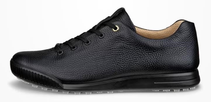 Ecco Golf Street Retro zapatos de golf para hombre, negro