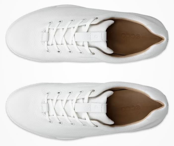 Ecco Golf Street Retro zapatos de golf para hombre, blanco